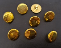 Пуговицы золото  PP80-12mm-84-30шт
