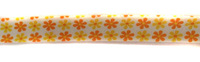 Косая бейка хлопок с цветами 304-31